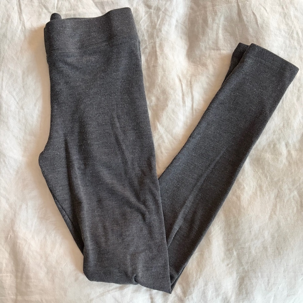ZARA Knit Gray Leggings